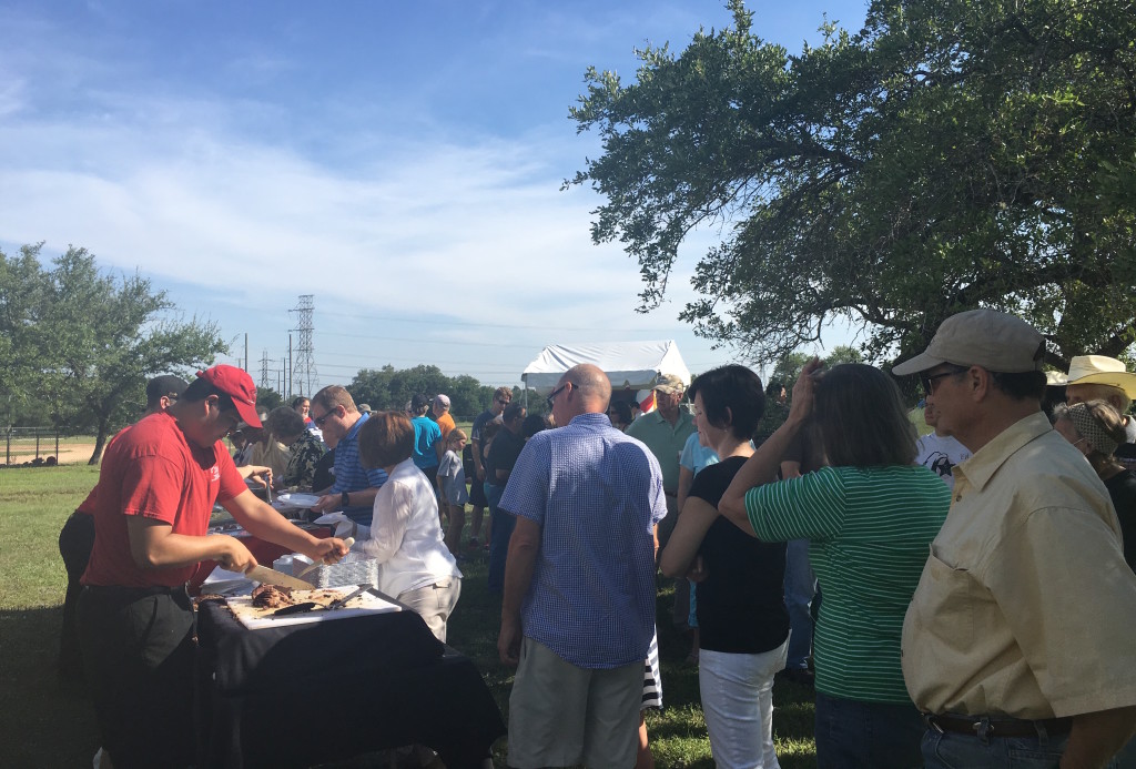 Martin Marietta sponsored Shavano Park's annual picnic at Beckmann Quarry.